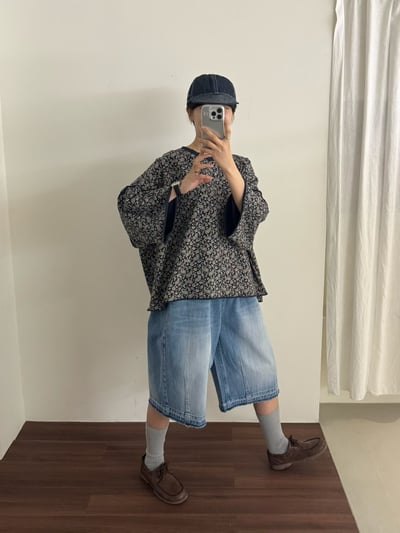 變形蟲圖騰上衣 26313043