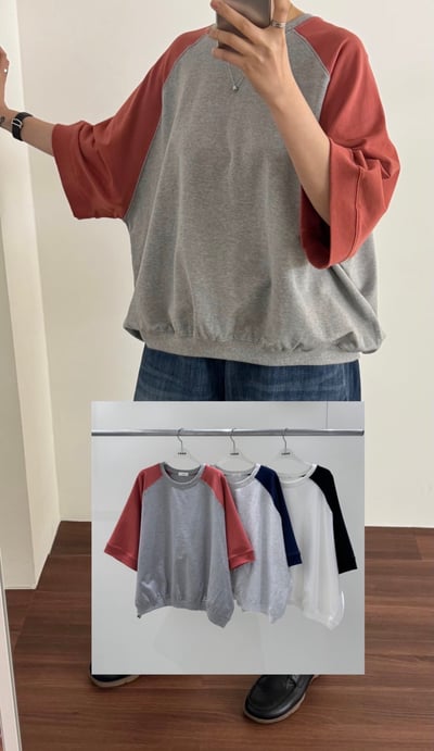 撞色上衣 26313071