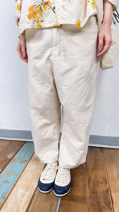 刺繡蒲公英休閒褲 26306071