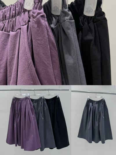 壓褶休閒裙 26313087