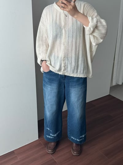 慵懶感針織上衣 26313132