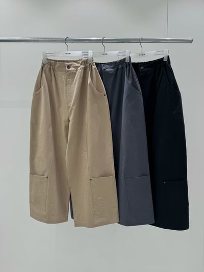 大口袋質感寬褲 260115021