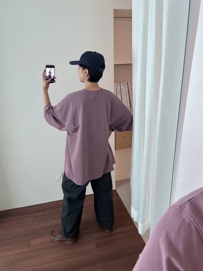 寬鬆感圓領上衣 260409034