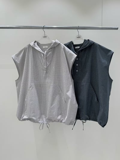 連帽方格上衣 26313121