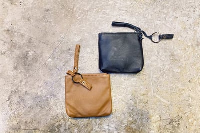 牛皮小方零錢包 d5441