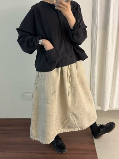 慵懶感口袋上衣 206047