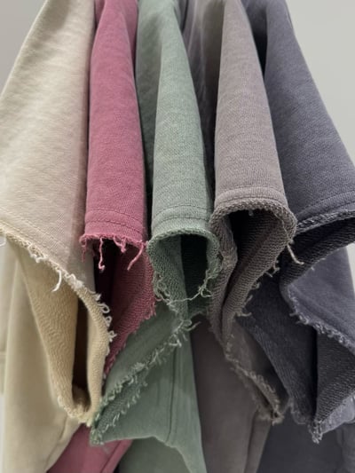 圈棉毛邊上衣 206097