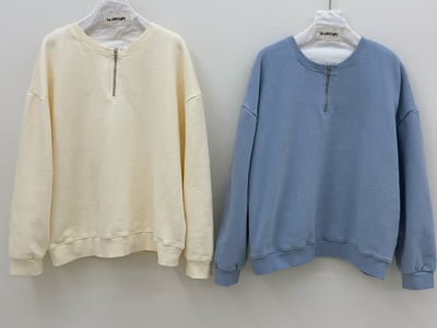 拉鍊刷毛大學踢 260107124