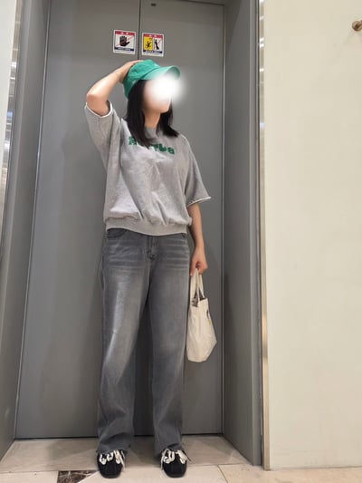 配色字母上衣 26310066