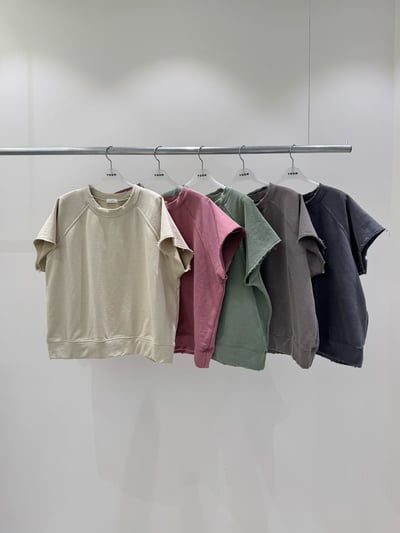 圈棉毛邊上衣 206096