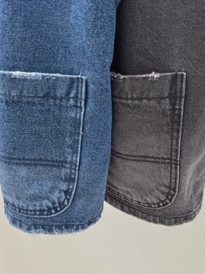 V領牛仔背心 2604091010