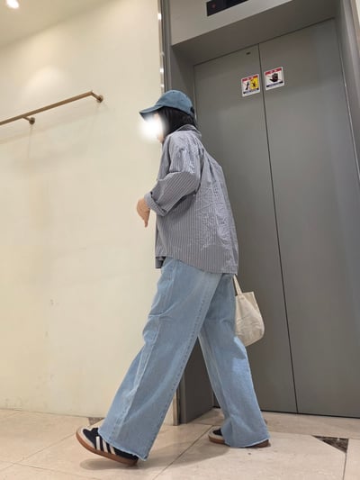 單口袋直條紋衫 26310014