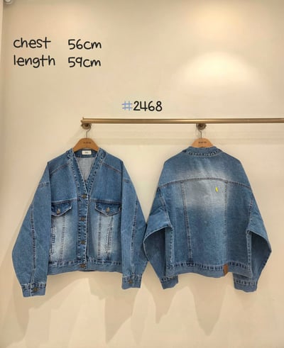 V領牛仔外 26310091