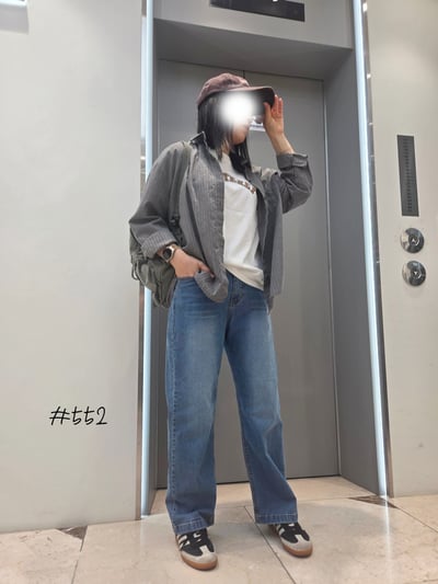 直筒牛仔褲 26310084