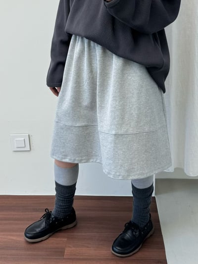 拼接感休閒裙 260127042