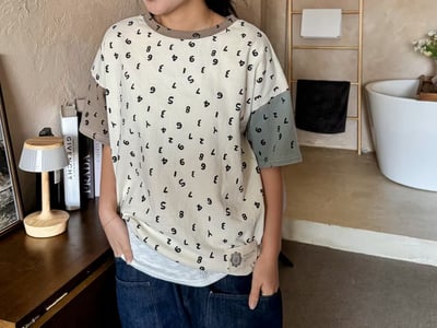 滿版數字上衣 260309082