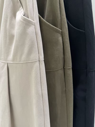 壓摺寬鬆質感褲 260127025