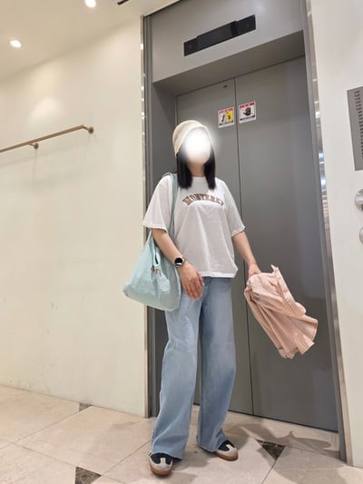 配色字母上衣 26310065