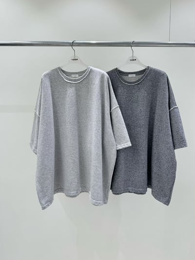 拼接感圓領上衣 260115111