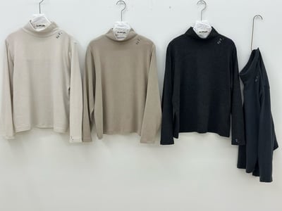 微立領小花刺繡上衣 260107031