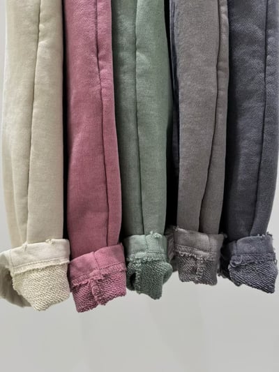 鬆緊腰水洗短褲 206088