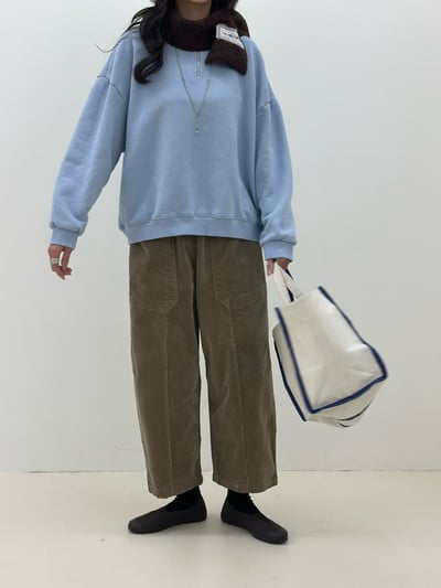 拉鍊刷毛大學踢 260107123