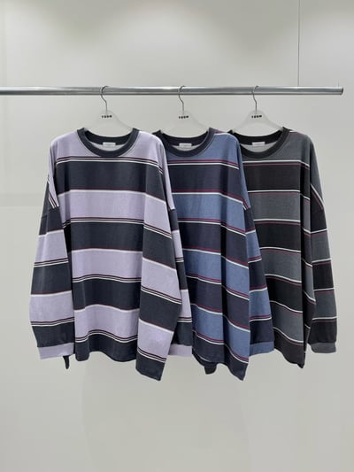 水洗條紋上衣 260115043