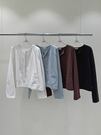 慵懶感口袋上衣 206041