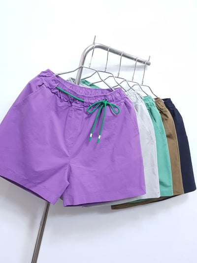 抽繩綁帶短褲 260320071