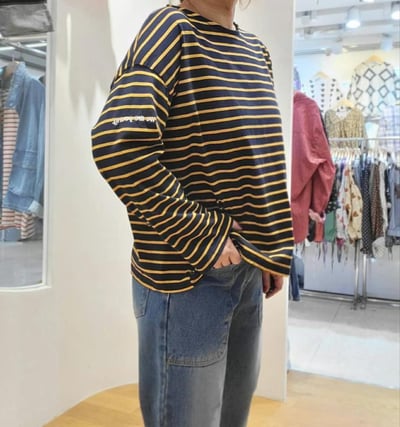 大口袋丹寧褲 Ha907354