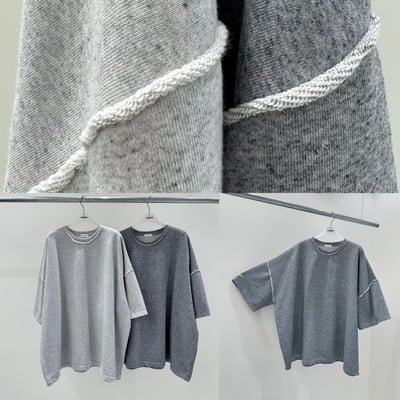 拼接感圓領上衣 260115113