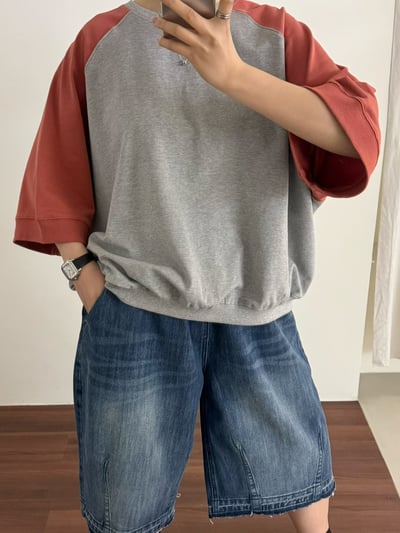 撞色上衣 26313076