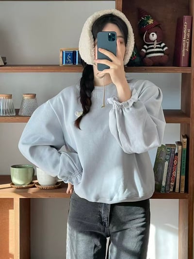 立體愛心公主袖衛衣2