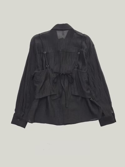 輕透疊穿感兩件式上衣12