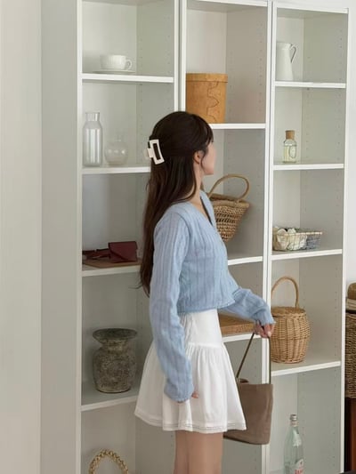 高腰層次蛋糕短裙4