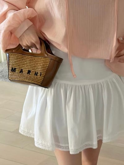 高腰層次蛋糕短裙6