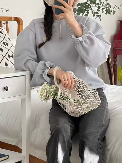 立體愛心公主袖衛衣3