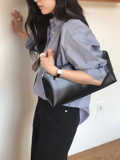 日常留白・柔光寬版襯衫8