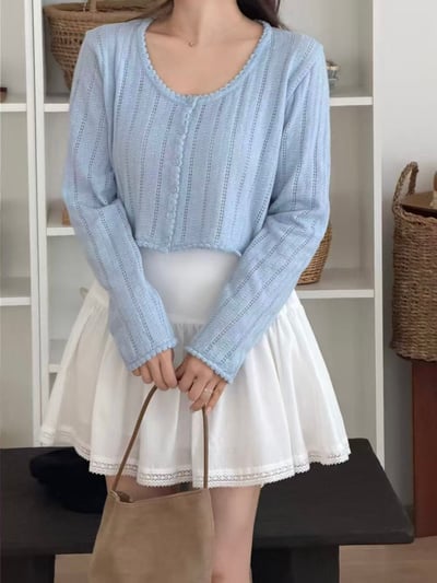 高腰層次蛋糕短裙2