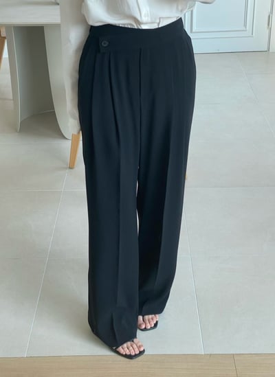 質感俐落綁帶西裝套裝(外套+長褲可拆售）13