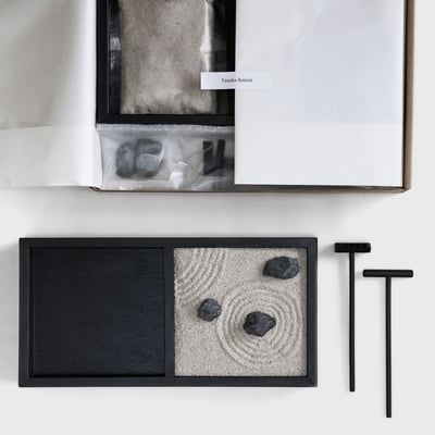 石と時・枯山水キッﾄ｜枯山水套件 [啞光黑]8