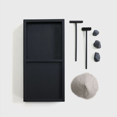 石と時・枯山水キッﾄ｜枯山水套件 [啞光黑]6