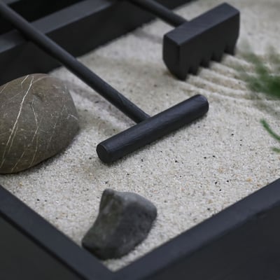 石と時・枯山水キッﾄ｜枯山水套件 [啞光黑]10
