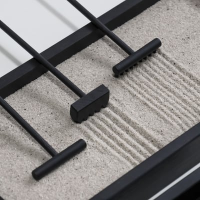 石と時・枯山水キッﾄ｜枯山水套件 [啞光黑]12