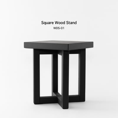 Square Wood Stand｜方形盆景陳列座1