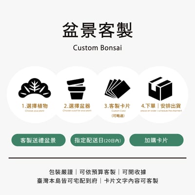 盆景客製｜Custom Bonsai1