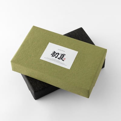 【官網限定】枯山水キッﾄ．紋理厚紙覆飾服務｜岩墨 /鶸茶10