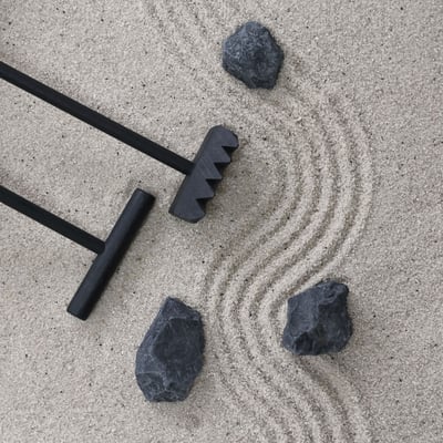 石と時・枯山水キッﾄ｜枯山水套件 [啞光黑]13