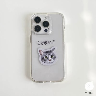 【買殼送桌布】隨意剪貼寵物訂製殼4