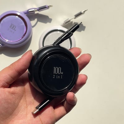 二合一自己捲起來的快充充電線4